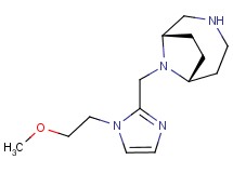 (1S*,6R*)-9-{[1-(2-methoxyethyl)-1H-imidazol-2-yl]methyl}-3,9-diazabicyclo[4.2.1]nonane
