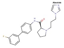 N-(3'-fluorobiphenyl-4-yl)-1-[3-(1H-imidazol-1-yl)propyl]-L-prolinamide
