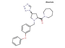 1-[(4S)-1-(3-phenoxybenzyl)-4-(1H-tetrazol-1-yl)-L-prolyl]azepane