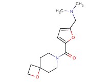 N,N-dimethyl-1-[5-(1-oxa-7-azaspiro[3.5]non-7-ylcarbonyl)-2-furyl]methanamine
