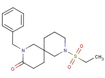 2-benzyl-8-(ethylsulfonyl)-2,8-diazaspiro[5.5]undecan-3-one
