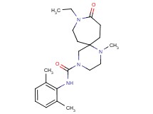 N-(2,6-dimethylphenyl)-9-ethyl-1-methyl-10-oxo-1,4,9-triazaspiro[5.6]dodecane-4-carboxamide