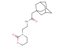 2-(1-adamantyl)-N-[2-(2-oxo-1,3-oxazinan-3-yl)ethyl]acetamide