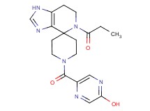 5-[(5-propionyl-1,5,6,7-tetrahydro-1'H-spiro[imidazo[4,5-c]pyridine-4,4'-piperidin]-1'-yl)carbonyl]pyrazin-2-ol