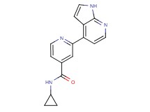 N-cyclopropyl-2-(1H-pyrrolo[2,3-b]pyridin-4-yl)isonicotinamide