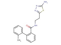 N-[2-(5-amino-1,3,4-thiadiazol-2-yl)ethyl]-2'-methylbiphenyl-2-carboxamide