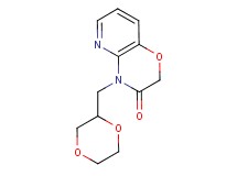 4-(1,4-dioxan-2-ylmethyl)-2H-pyrido[3,2-b][1,4]oxazin-3(4H)-one