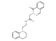 N-[2-(3,4-dihydroquinolin-1(2H)-yl)ethyl]-2-(1-oxophthalazin-2(1H)-yl)acetamide