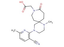 [4-(3-cyano-6-methylpyridin-2-yl)-1-methyl-10-oxo-1,4,9-triazaspiro[5.6]dodec-9-yl]acetic acid