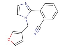 2-[1-(3-furylmethyl)-1H-imidazol-2-yl]benzonitrile