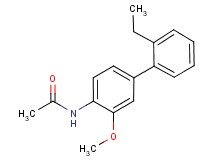 N-(2'-ethyl-3-methoxybiphenyl-4-yl)acetamide