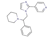 4-[1-(2-phenyl-2-piperidin-1-ylethyl)-1H-imidazol-2-yl]pyridine
