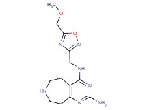 N~4~-{[5-(methoxymethyl)-1,2,4-oxadiazol-3-yl]methyl}-6,7,8,9-tetrahydro-5H-pyrimido[4,5-d]azepine-2,4-diamine