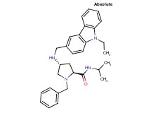 (4R)-1-benzyl-4-{[(9-ethyl-9H-carbazol-3-yl)methyl]amino}-N-isopropyl-L-prolinamide