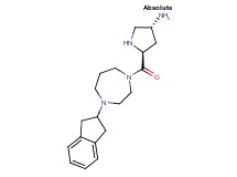 (3R,5S)-5-{[4-(2,3-dihydro-1H-inden-2-yl)-1,4-diazepan-1-yl]carbonyl}pyrrolidin-3-amine