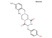 (3R,9aR)-8-(2,4-dimethylbenzyl)-3-(4-hydroxybenzyl)tetrahydro-2H-pyrazino[1,2-a]pyrazine-1,4(3H,6H)-dione