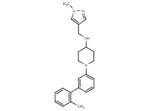 1-(2'-methyl-3-biphenylyl)-N-[(1-methyl-1H-pyrazol-4-yl)methyl]-4-piperidinamine