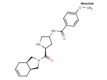 N-{(3R,5S)-5-[(3aR,7aS)-1,3,3a,4,7,7a-hexahydro-2H-isoindol-2-ylcarbonyl]pyrrolidin-3-yl}-4-methoxybenzamide