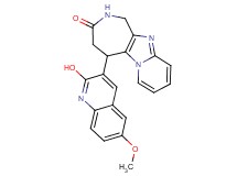 5-(2-hydroxy-6-methoxyquinolin-3-yl)-1,2,4,5-tetrahydro-3H-pyrido[1',2':1,2]imidazo[4,5-c]azepin-3-one