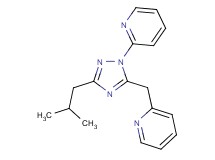 2-[3-isobutyl-5-(pyridin-2-ylmethyl)-1H-1,2,4-triazol-1-yl]pyridine