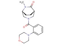 (1S*,5R*)-6-methyl-3-(2-morpholin-4-ylbenzoyl)-3,6-diazabicyclo[3.2.2]nonan-7-one