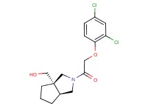 [(3aS*,6aS*)-2-[(2,4-dichlorophenoxy)acetyl]hexahydrocyclopenta[c]pyrrol-3a(1H)-yl]methanol
