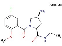 (2S,4S)-4-amino-1-(5-chloro-2-methoxybenzoyl)-N-ethylpyrrolidine-2-carboxamide