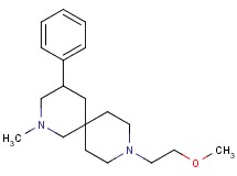 9-(2-methoxyethyl)-2-methyl-4-phenyl-2,9-diazaspiro[5.5]undecane