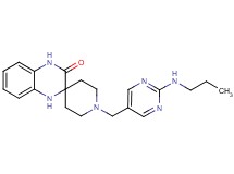 1-{[2-(propylamino)-5-pyrimidinyl]methyl}-1',4'-dihydro-3'H-spiro[piperidine-4,2'-quinoxalin]-3'-one