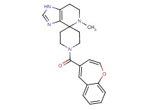 1'-(1-benzoxepin-4-ylcarbonyl)-5-methyl-1,5,6,7-tetrahydrospiro[imidazo[4,5-c]pyridine-4,4'-piperidine]