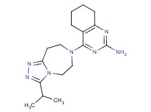 4-(3-isopropyl-5,6,8,9-tetrahydro-7H-[1,2,4]triazolo[4,3-d][1,4]diazepin-7-yl)-5,6,7,8-tetrahydroquinazolin-2-amine