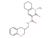 N-(3,4-dihydro-2H-chromen-3-ylmethyl)-1-methyl-2-oxo-1,2,5,6,7,8-hexahydroquinoline-3-carboxamide