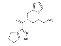 N-butyl-N-(2-furylmethyl)-1,4,5,6-tetrahydrocyclopenta[c]pyrazole-3-carboxamide