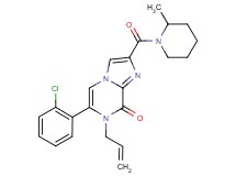 7-allyl-6-(2-chlorophenyl)-2-[(2-methylpiperidin-1-yl)carbonyl]imidazo[1,2-a]pyrazin-8(7H)-one