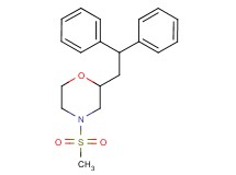2-(2,2-diphenylethyl)-4-(methylsulfonyl)morpholine