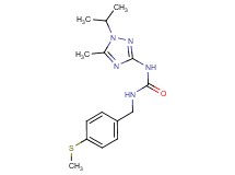 N-(1-isopropyl-5-methyl-1H-1,2,4-triazol-3-yl)-N'-[4-(methylthio)benzyl]urea