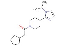1-(cyclopentylacetyl)-4-(1-isopropyl-1H-imidazol-2-yl)piperidine