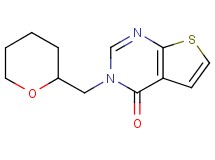 3-(tetrahydro-2H-pyran-2-ylmethyl)thieno[2,3-d]pyrimidin-4(3H)-one