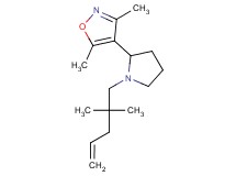 4-[1-(2,2-dimethylpent-4-en-1-yl)pyrrolidin-2-yl]-3,5-dimethylisoxazole