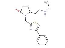 5-[2-(ethylamino)ethyl]-1-[(4-phenyl-1,3-thiazol-2-yl)methyl]-2-pyrrolidinone