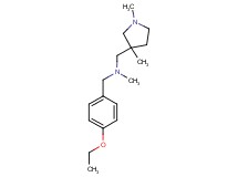 1-(1,3-dimethylpyrrolidin-3-yl)-N-(4-ethoxybenzyl)-N-methylmethanamine