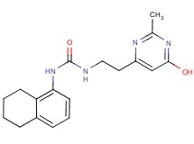 N-[2-(6-hydroxy-2-methylpyrimidin-4-yl)ethyl]-N'-(5,6,7,8-tetrahydronaphthalen-1-yl)urea
