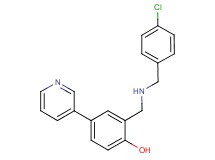 2-{[(4-chlorobenzyl)amino]methyl}-4-(3-pyridinyl)phenol