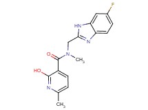 N-[(6-fluoro-1H-benzimidazol-2-yl)methyl]-2-hydroxy-N,6-dimethylnicotinamide