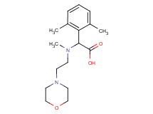 (2,6-dimethylphenyl)[methyl(2-morpholin-4-ylethyl)amino]acetic acid
