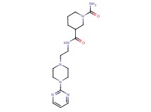 N~3~-{2-[4-(2-pyrimidinyl)-1-piperazinyl]ethyl}-1,3-piperidinedicarboxamide