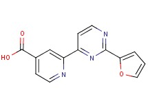 2-[2-(2-furyl)pyrimidin-4-yl]isonicotinic acid