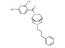 6-methyl-3-{[rel-(1S,5R)-3-(3-phenylpropyl)-3,6-diazabicyclo[3.2.2]non-6-yl]carbonyl}-2-pyridinol