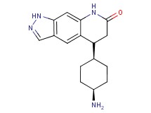 (5R)-5-(cis-4-aminocyclohexyl)-1,5,6,8-tetrahydro-7H-pyrazolo[4,3-g]quinolin-7-one hydrochloride
