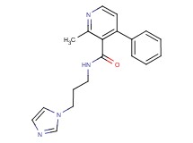 N-[3-(1H-imidazol-1-yl)propyl]-2-methyl-4-phenylnicotinamide